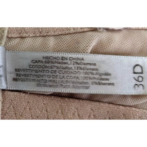 MOTHERHOOD Intimates Nude Nursing Bra Size 36D - Picture 6 of 8